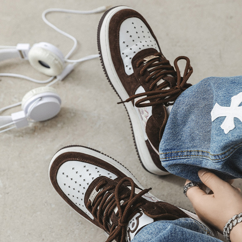 Sneakers respirant ascenseur hommes sports sauvages