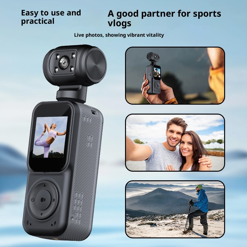 Enregistreur d'équitation de sport ultra-clair 4K portatif