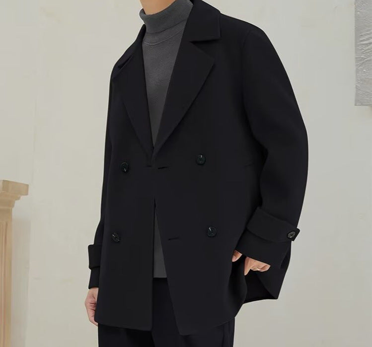 Manteau en laine pour hommes
