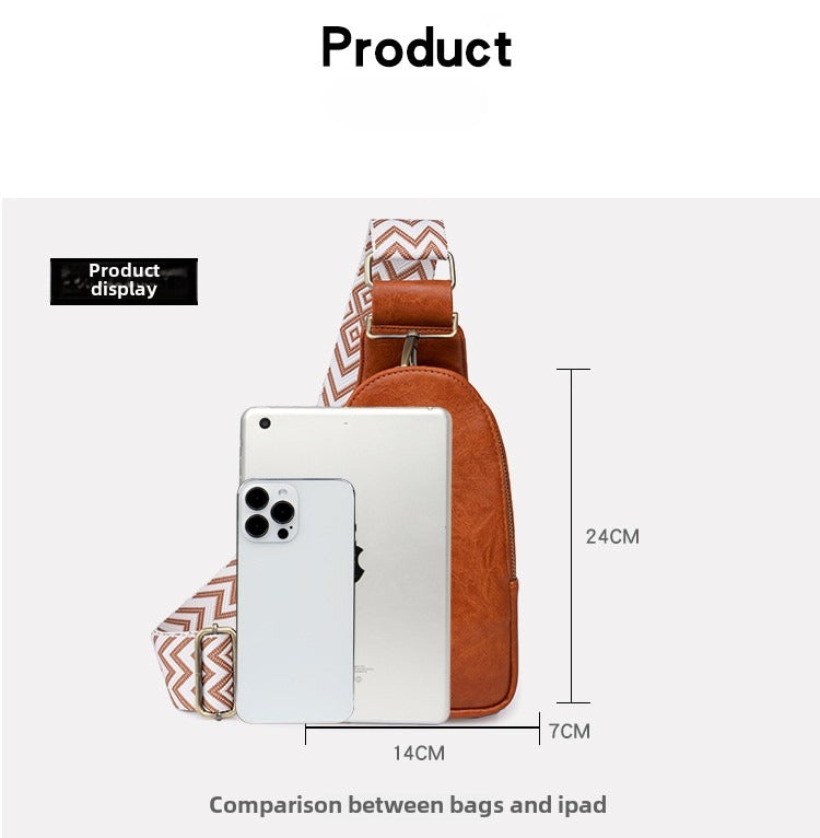 Only self-shot---Women's Chest Bag Sling Bag
