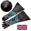 Gants antidérapants en sablage 60cm pour blast de sable