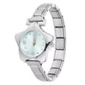 Bracelet de montre en acier inoxydable cinq étoiles coloré