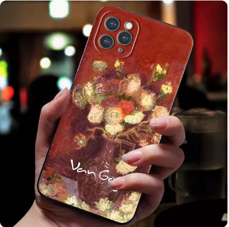 Van Gogh Starry Sky Téléphone portable 3D Soft Case
