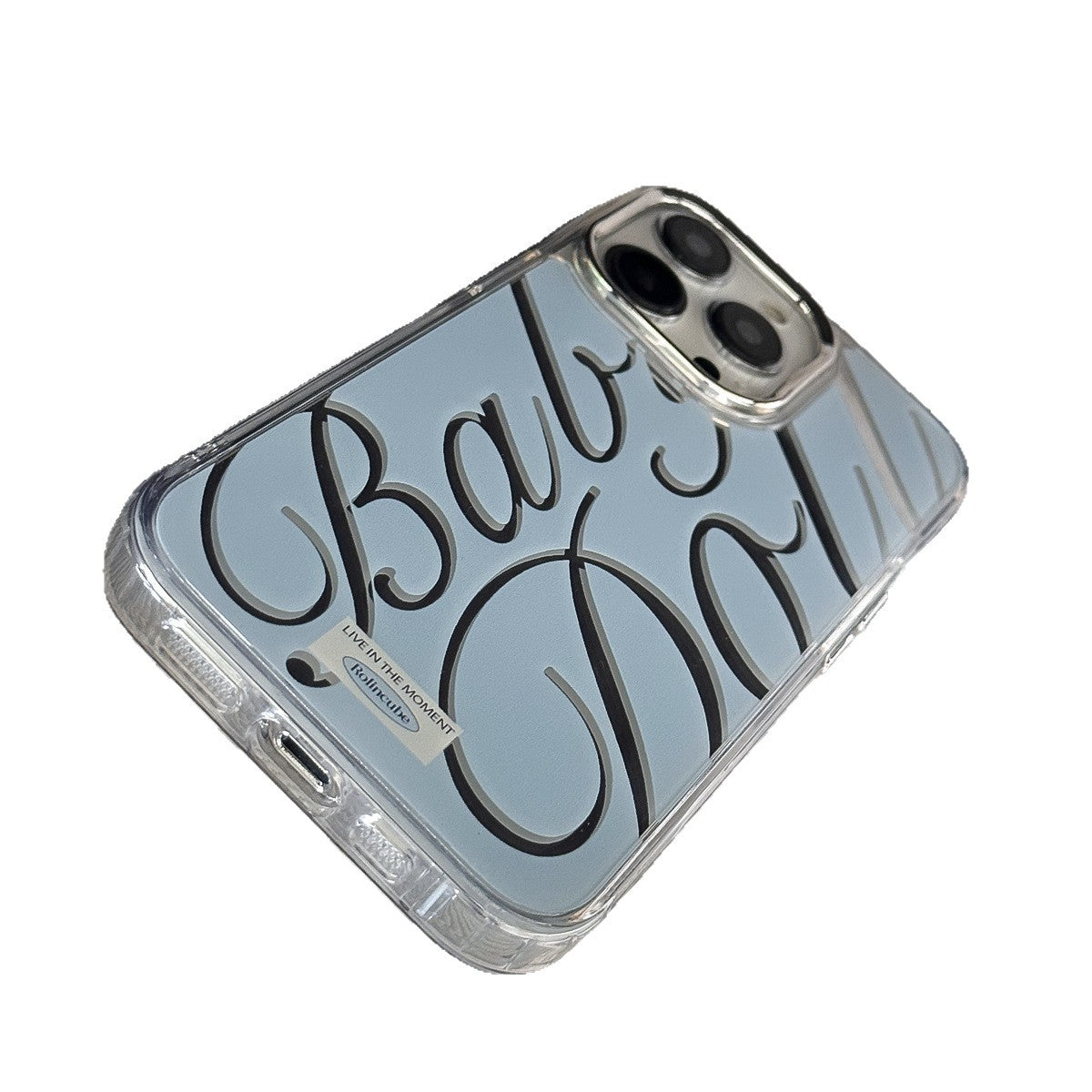 Téléphone mobile Protection Shell miroir Creative Ins Style Lettres anglaises