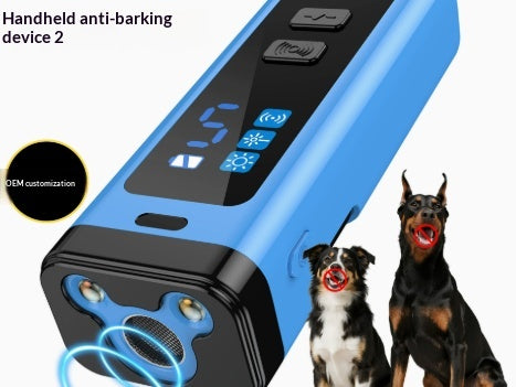 Dispositif anti-ébarbage portatif Repeller ultrasonore pour prévenir le déterrent des chiens portatifs