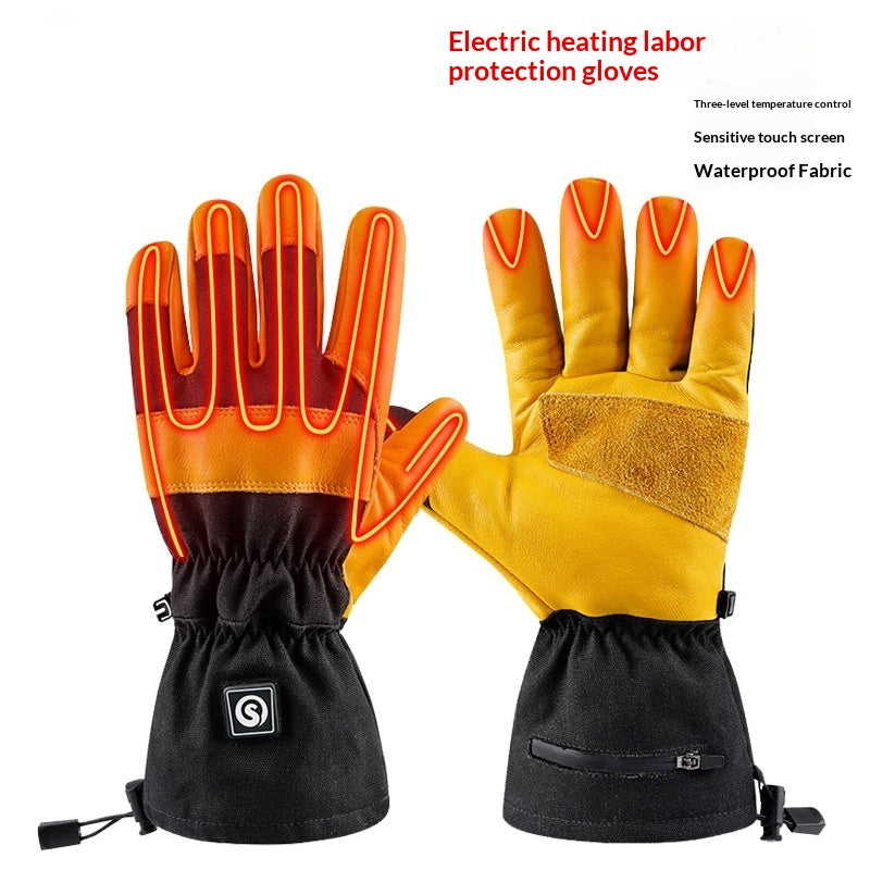 Gants de travail épais résistant à l'usure pour la protection contre le froid et la chaleur