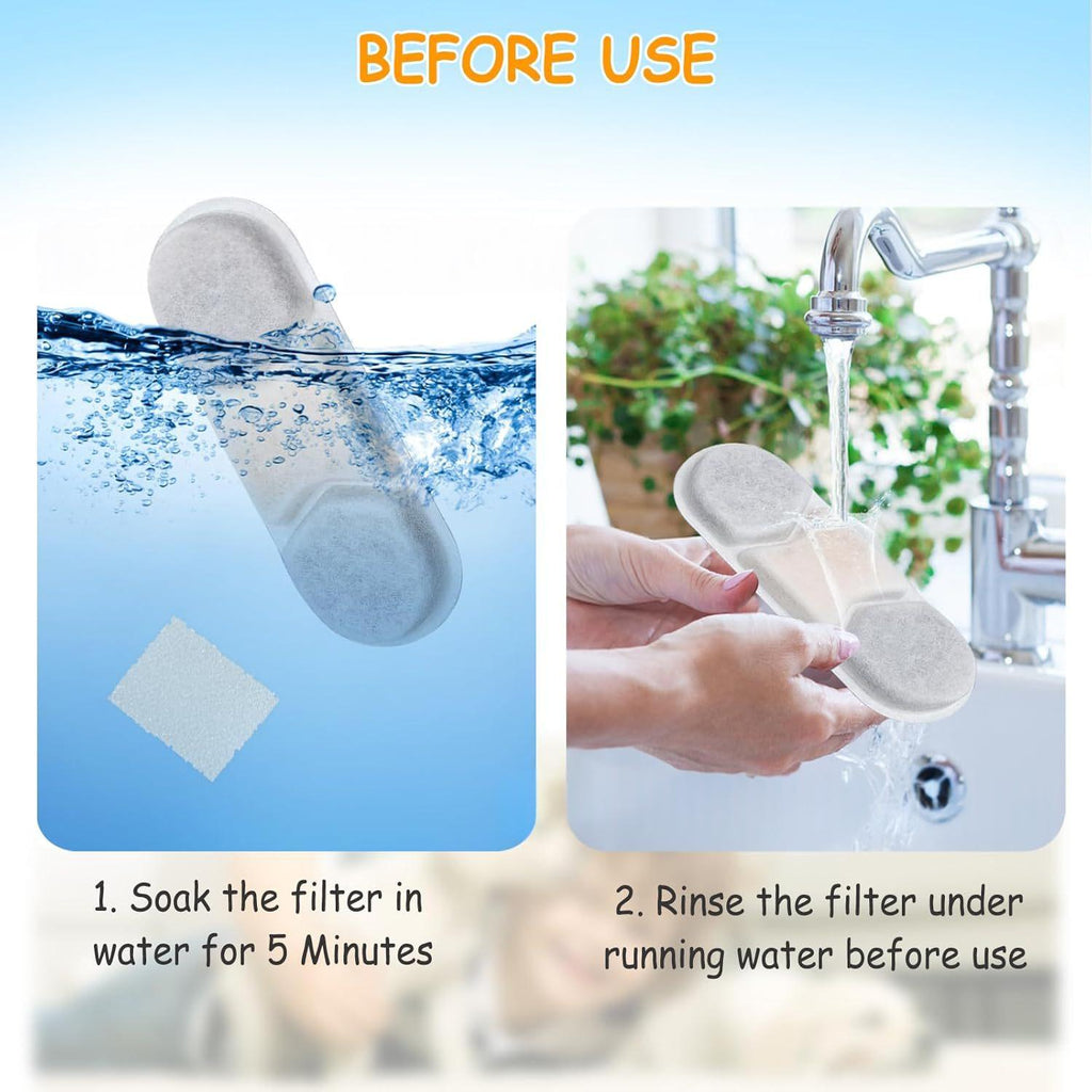 Cartouche de filtre en acier inoxydable pour animaux de compagnie