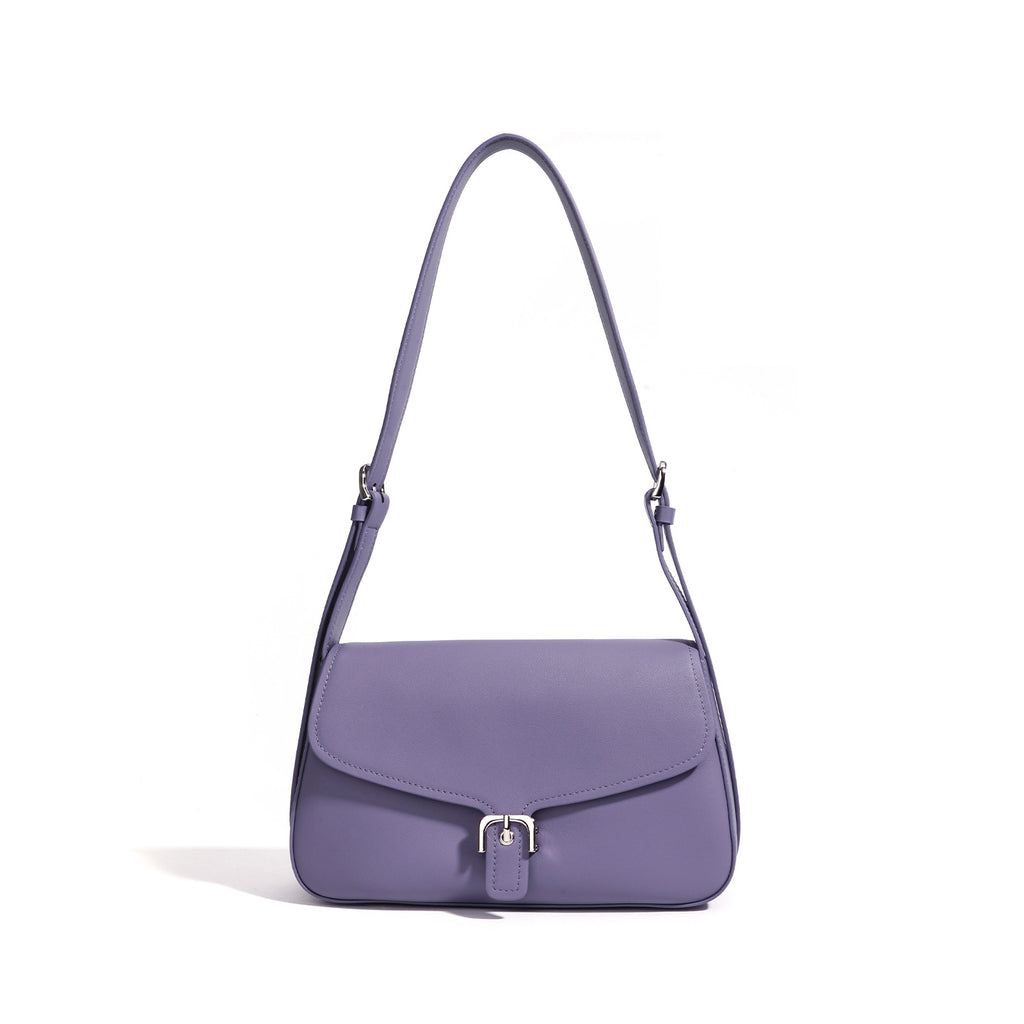 Sac transversal à épaule à couleur solide à la mode