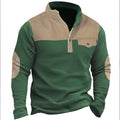European and American Solid-color Summer Versatile Manches longues Casual Hommes