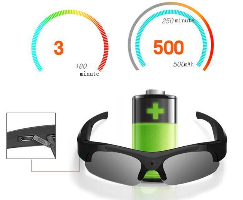 Lunettes de soleil polarisé 1080P