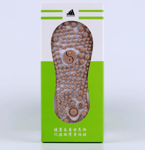 Chaussettes de massage en coton peigné