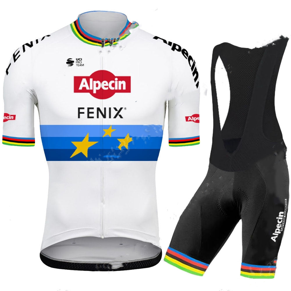 Bib à manches courtes Cycling Jersey Suit