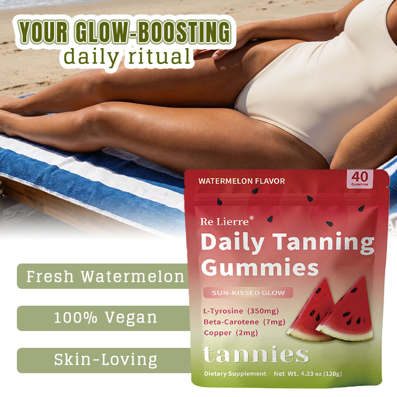 Gummies quotidiennes de bronzage-Flaveur de pastèque