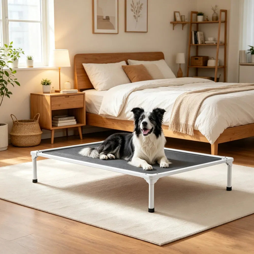 Lit pour chien élevé pour chambre à coucher
