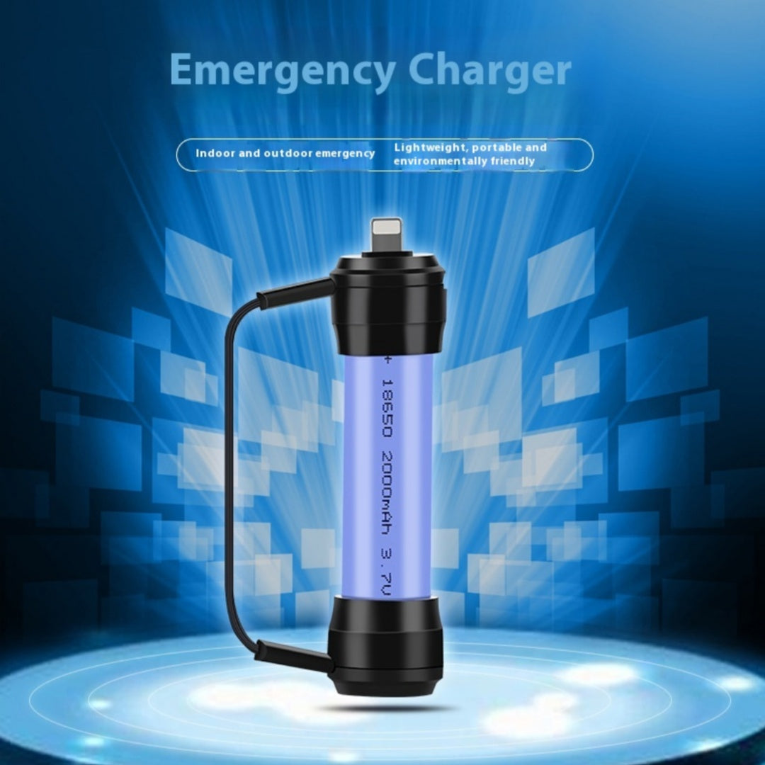 Téléphone portable Chargeur d'urgence Mini Portable Fast Power Bank