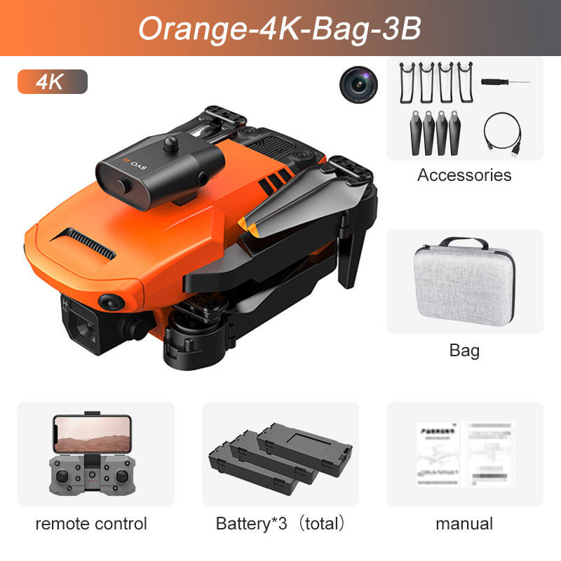 4K Photographie aérienne à haute définition Aéronefs Prévention des obstacles Télécommande