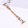 Bracelet de montre Decor de fête de Noël compatible avec les montres