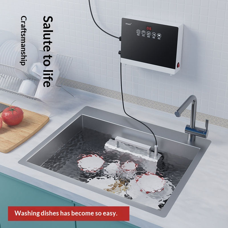 Lave-vaisselle automatique pour usage domestique Modèle de comptoir compact avec technologie ultrasonique