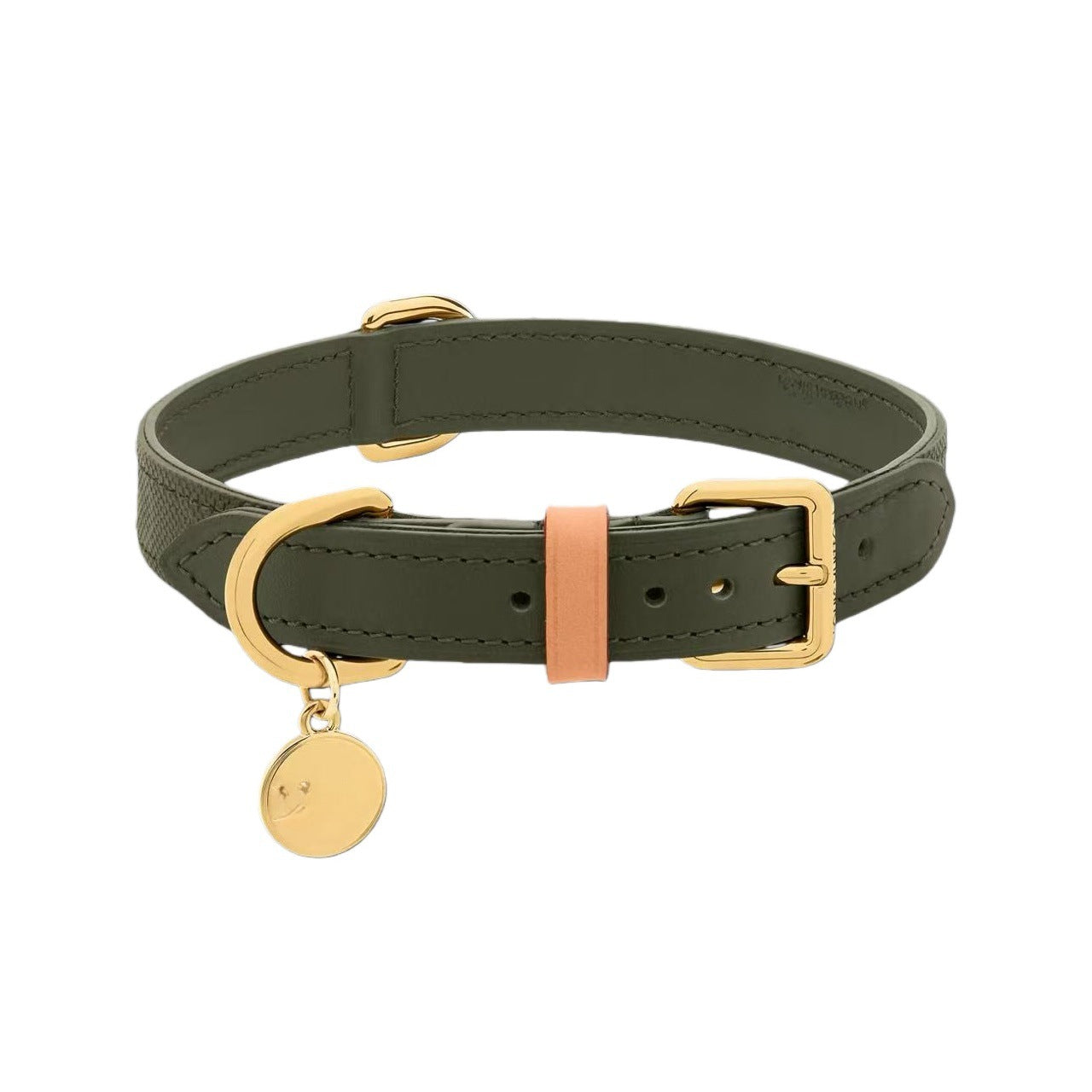 Collier en cuir véritable animal de luxe abordable
