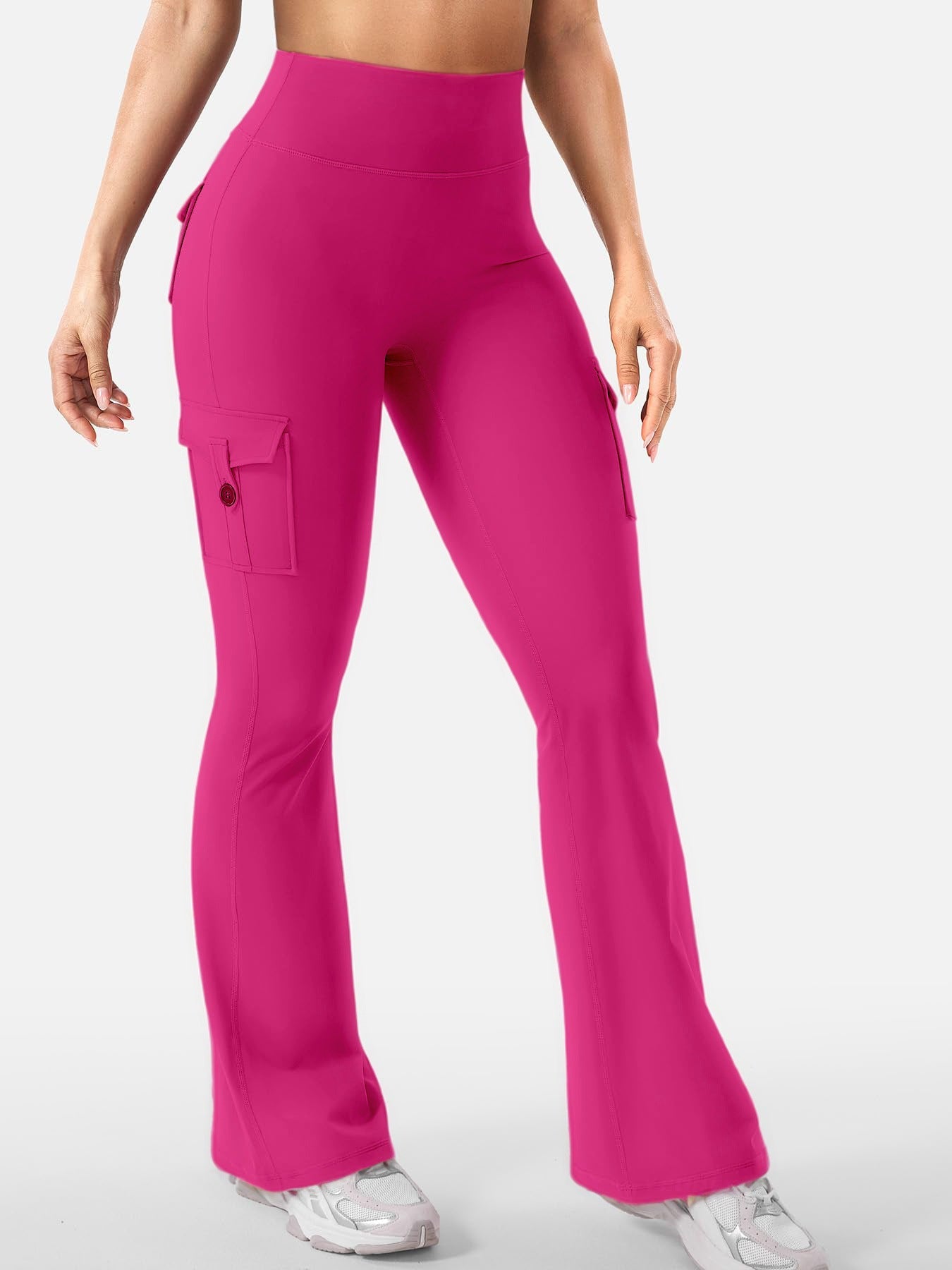 Pantalons de sport de plein air couleur solide pour femmes
