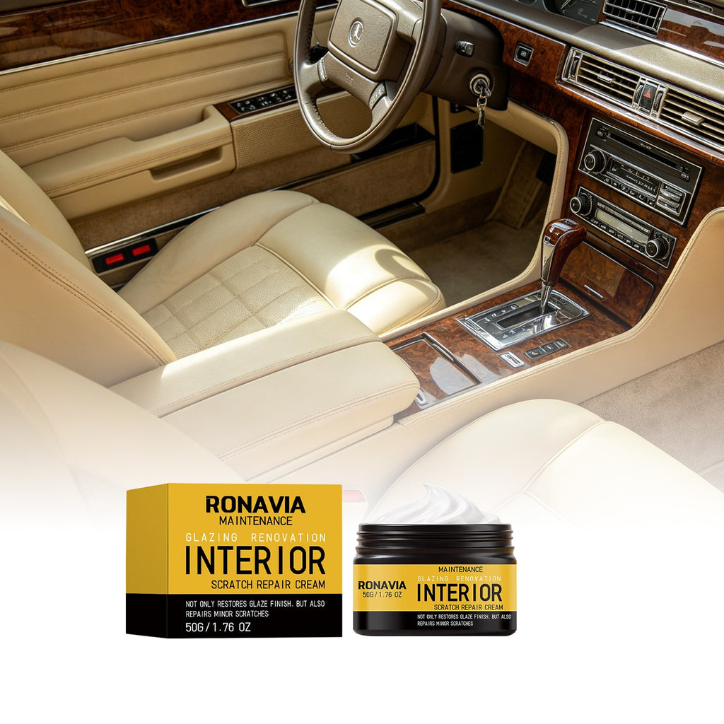 Voiture intérieur Scratch réparation cire