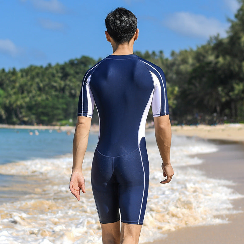 Maillot de bain de plongée de protection solaire pour hommes