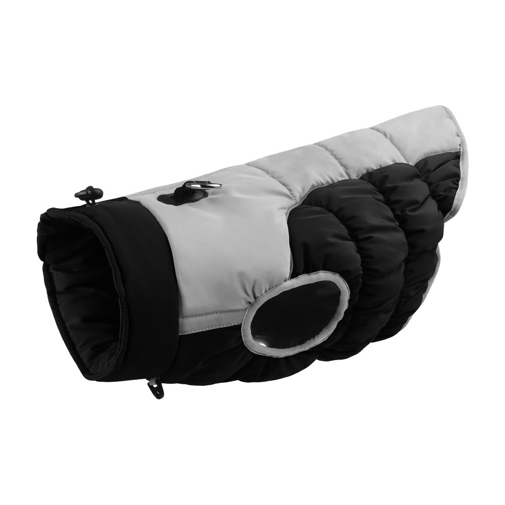 Manteaux pour chiens froids - Cozy imperméable à l'eau Veste de chien d'hiver réversible