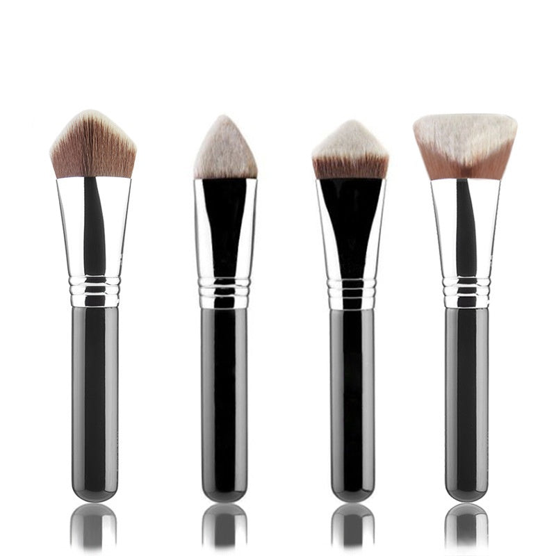 Simple 3D4D Pyramide Contour Powder Foundation Brush Makeup Artist