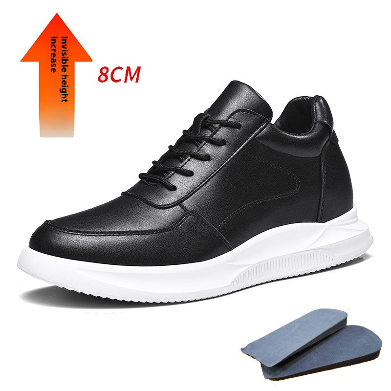 La hauteur invisible des hommes augmente les chaussures de sport décontractées