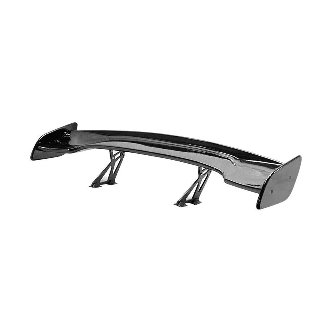 Fit réglable 57 pouces GT Wing ABS Glossy Black Spoiler arrière N Issan
