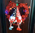 Saint Valentin Ornement Cadeau Sans visage Poupée Garland Saint Valentin Atmosphère Garland