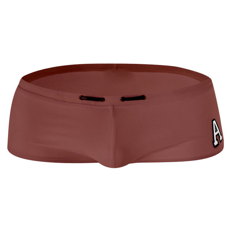 Hommes Boxer de Nylon Nage Trunks