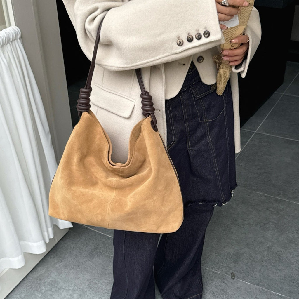 Sac d'épaules de transport d'automne hiver de grande capacité pour les femmes