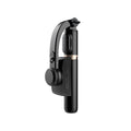Stabiliseur Gimbal portatif avec double éclairage de remplissage Selfie Stabiliseur à axe unique Smart
