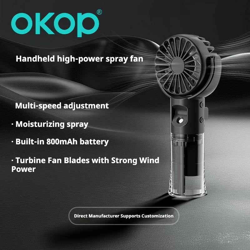 KP-F04 Mini ventilateur à brume portatif compact portable et hydratant un F essentiel le mieux vendu