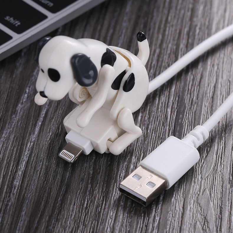Cartoon Rogue Chien et Puppy Data Cable