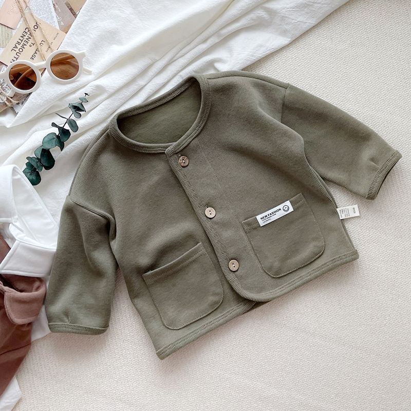 Vêtements de dessus décontractés pour enfants Cardigan pour bébés et tout-petits