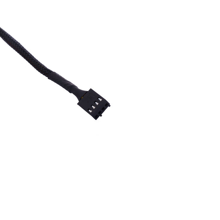 Ventilateur de châssis Extension de câble à quatre broches Radiateur ventilateur CPU allongé PWM Contrôle de température E