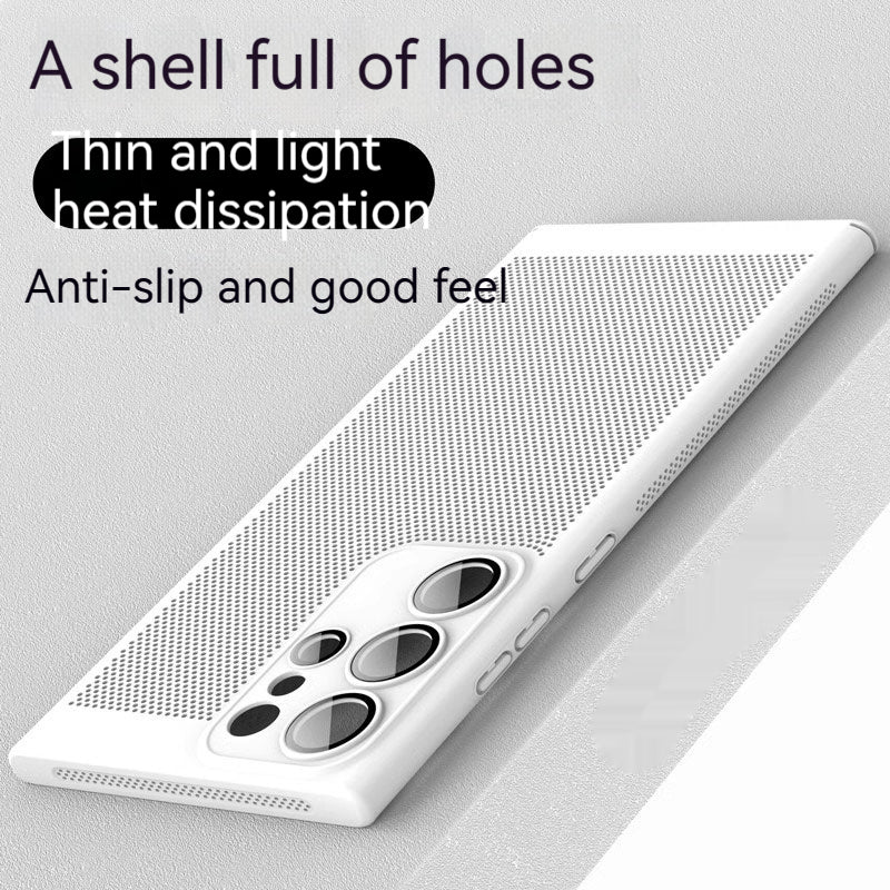 Honeycomb Dissipation de chaleur anti-fall Silicone téléphone portable Case