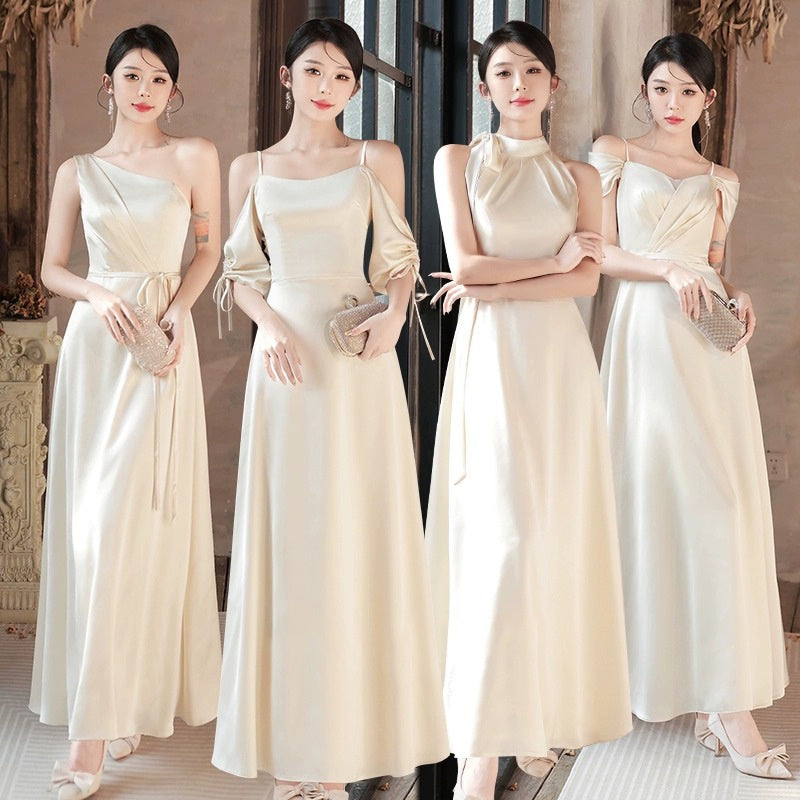 Luxury Champagne Niche Summer Dress