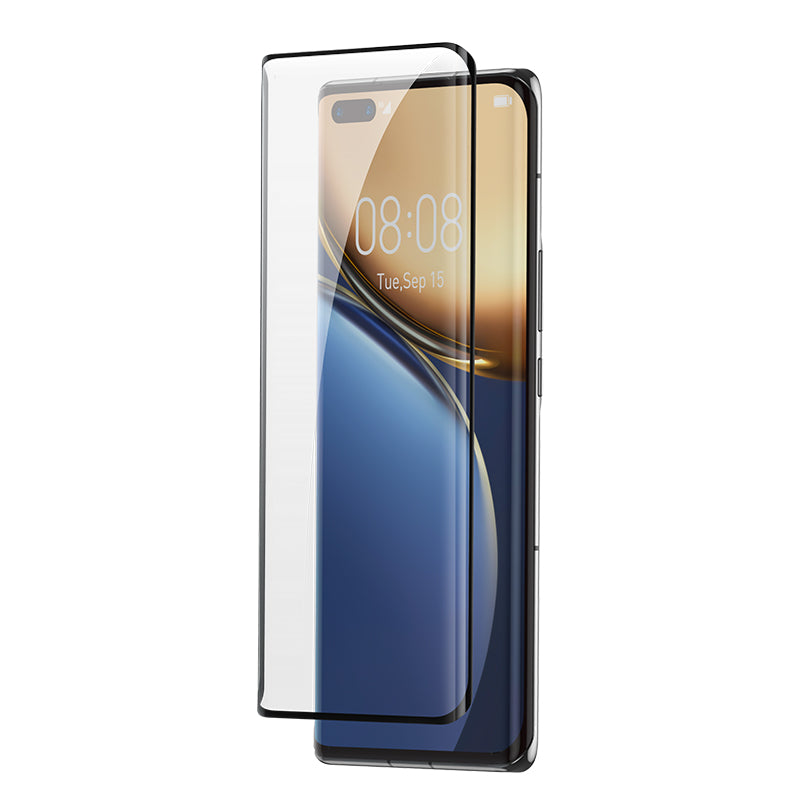 Full Screen Curved Full Rubber Tempered Film Edition Single Pack Noir
