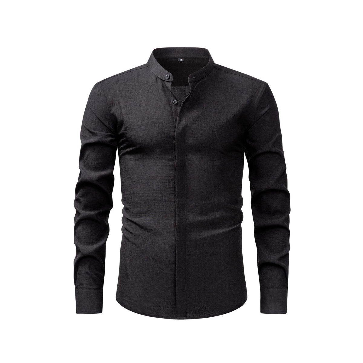 Jiana Linge d'imitation populaire chemise homme avec collier de stand