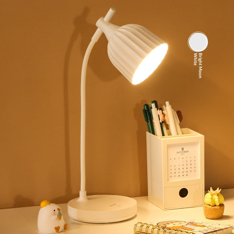 Fashionable et simple charge tactile LED lampe de bureau variable