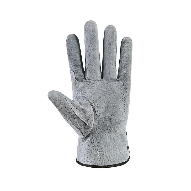 Gants de soudure Arc-Selder Soudage de travail court Protection du travail Gants en cuir