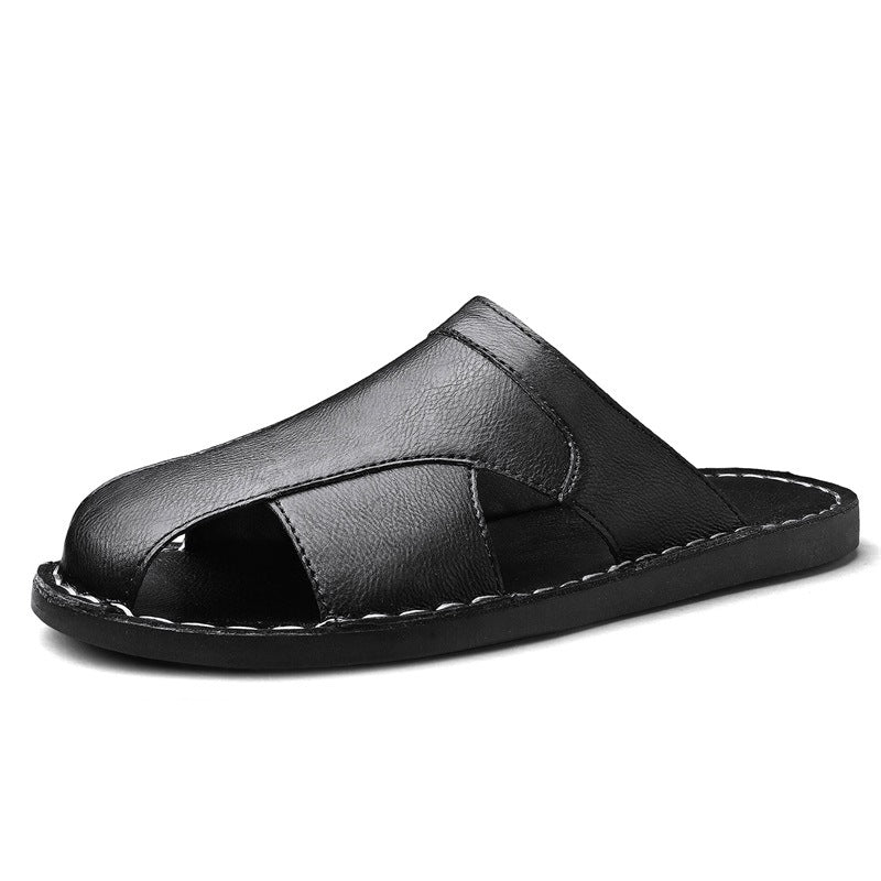 Sandales de plage pour hommes à la main