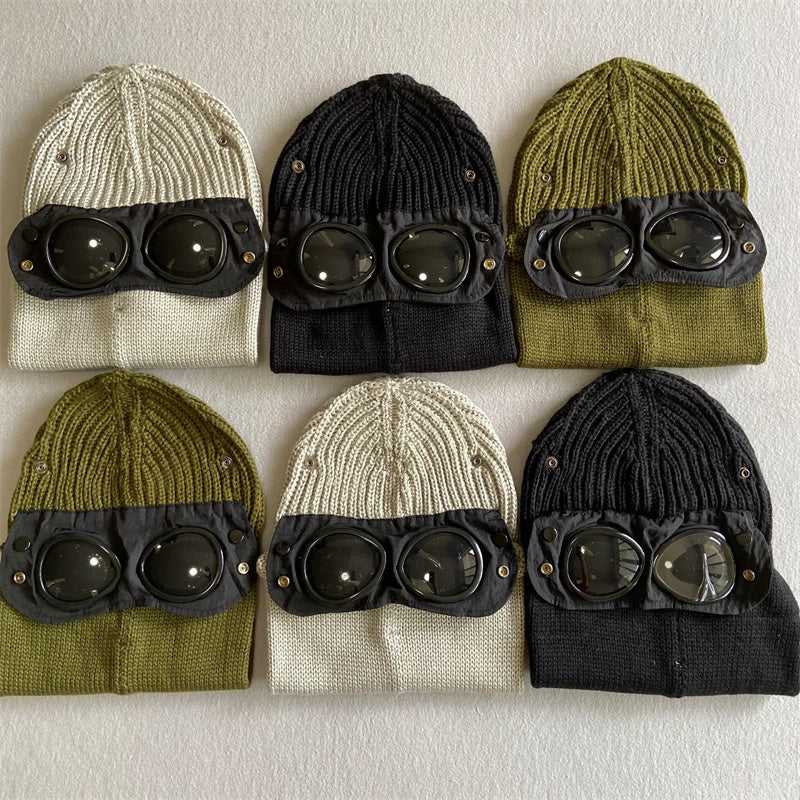 Chapeau casual froid et chaud tricoté extérieur
