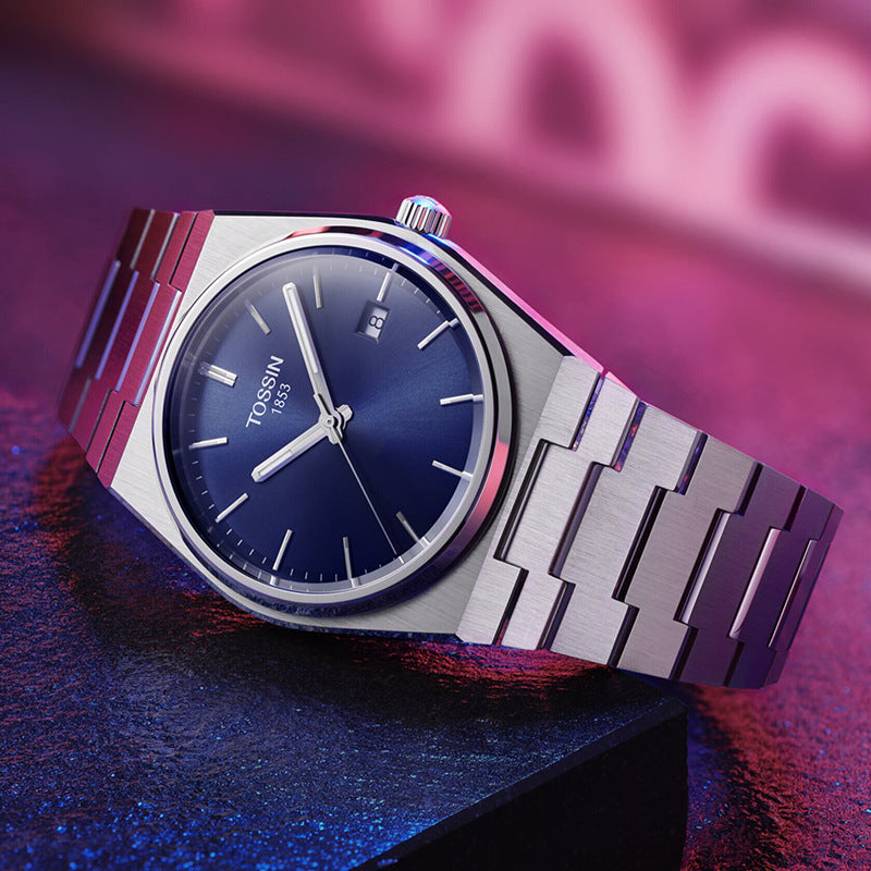 Super Joueur Hommes Montre Ultra-fin Quartz Montre