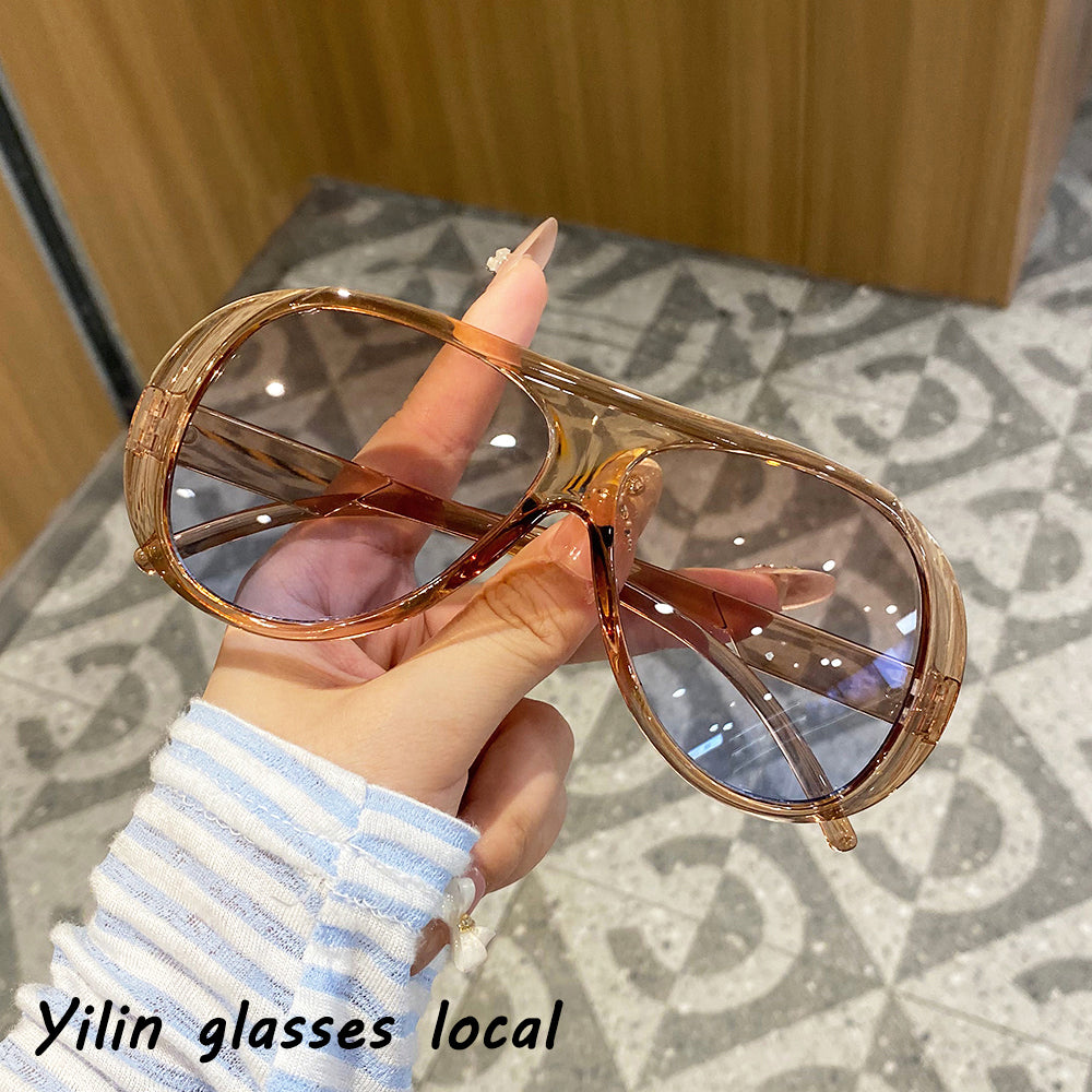 Lunettes de soleil Aviateur grand cadre rétro