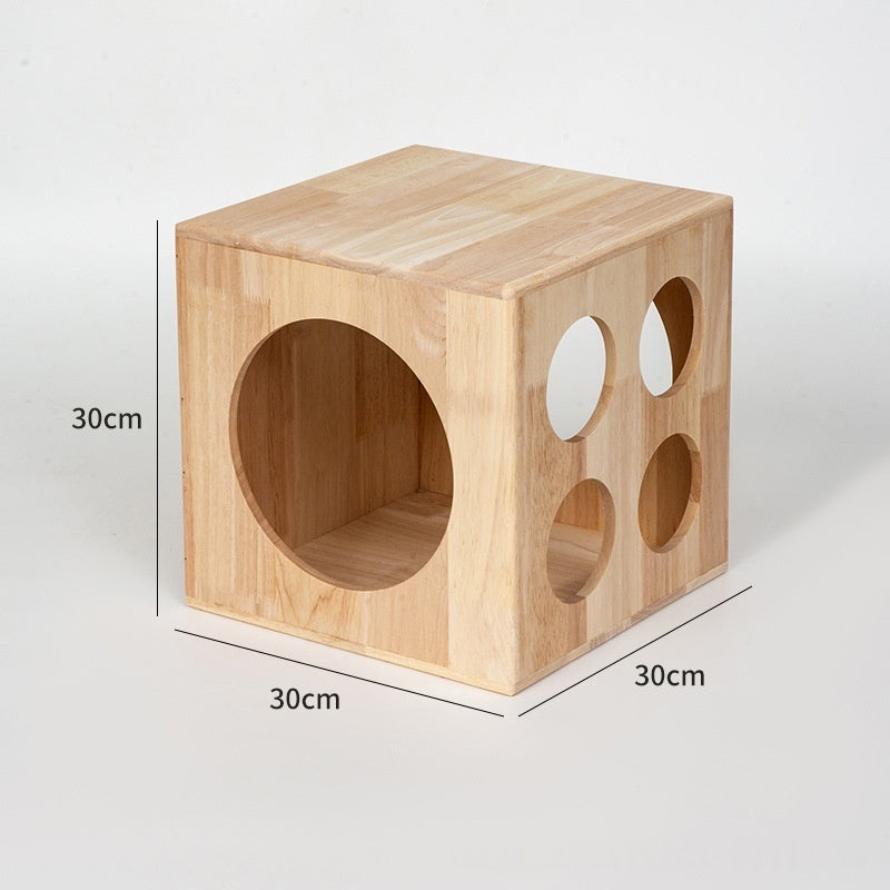 Maison de chat Villa personnalisée Dice-forme Modulaire Cat Cage Pet House