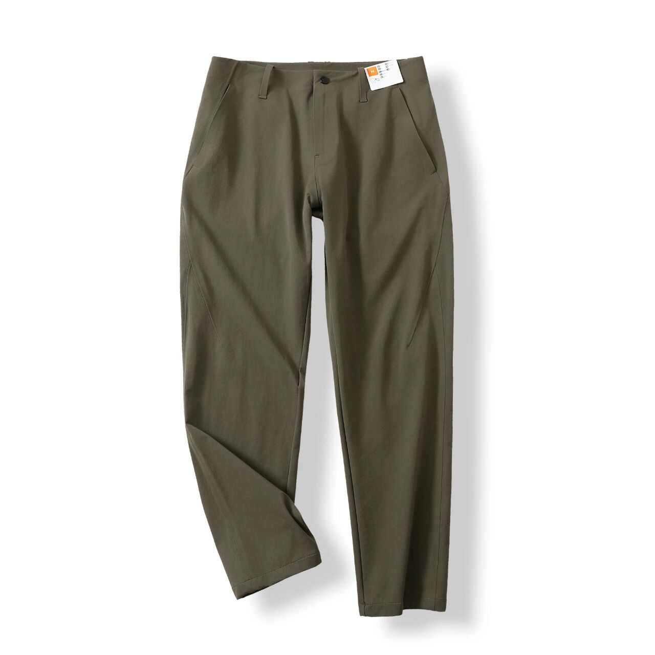Pantalon randonnée homme softshell, coupe droite habillée